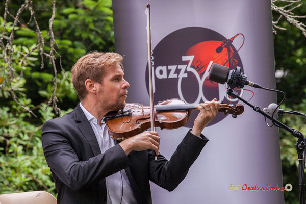 Nicolas Frossard; Nicolas Saez Quartet. Festival JAZZ360, Château Duplessy, Cénac. 10/06/2019