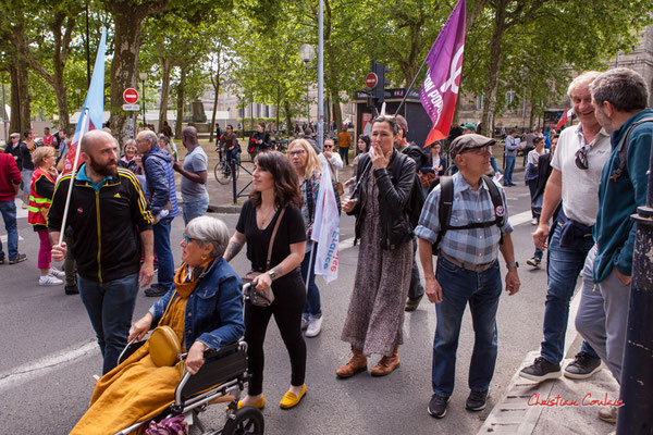 Défilé insoumis de l'Union populaire ce 1er mai 2022, Bordeaux
