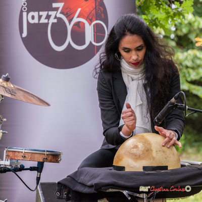 Sabrina Romero; Nicolas Saez Quartet. Festival JAZZ360, Château Duplessy, Cénac. 10/06/2019