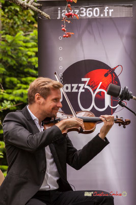 Nicolas Frossard; Nicolas Saez Quartet. Festival JAZZ360, Château Duplessy, Cénac. 10/06/2019