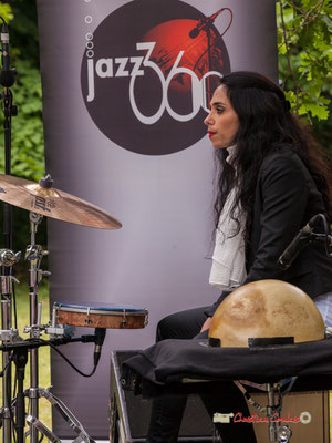 Sabrina Romero; Nicolas Saez Quartet. Festival JAZZ360, Château Duplessy, Cénac. 10/06/2019