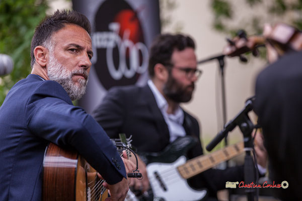 Nicolas Saez; Nicolas Saez Quartet. Festival JAZZ360, Château Duplessy, Cénac. 10/06/2019