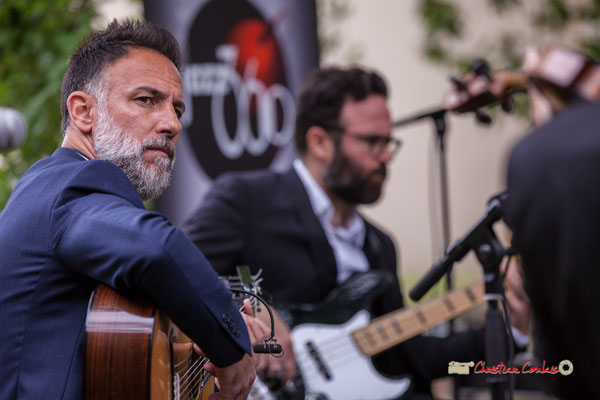 Nicolas Saez; Nicolas Saez Quartet. Festival JAZZ360, Château Duplessy, Cénac. 10/06/2019