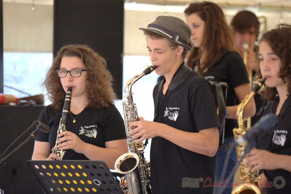 Big Band Jazz du Collège Eléonore de Provence (Monségur), Festival JAZZ360 2012, Cénac, 08/06/2012