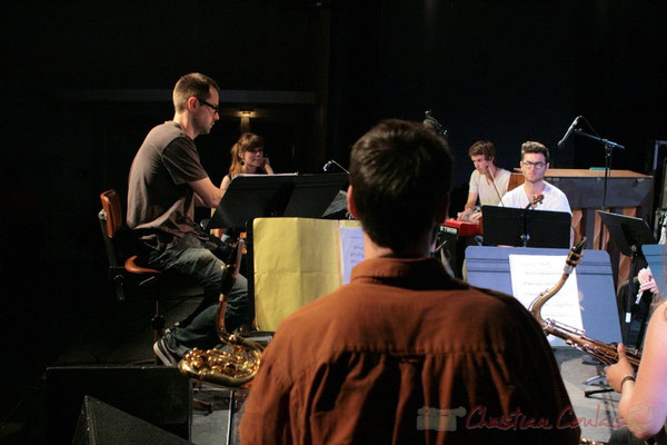 Big Band du Conservatoire Jacques Thibaud, section Musiques Actuelles Amplifiées-Jazz. Festival JAZZ360 2011, Cénac. 03/06/2011