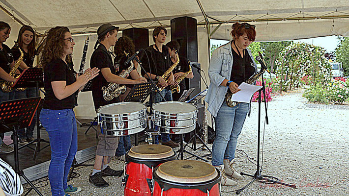 Big Band Jazz du Collège Eléonore de Provence (Monségur), Festival JAZZ360 2012, Cénac, 08/06/2012