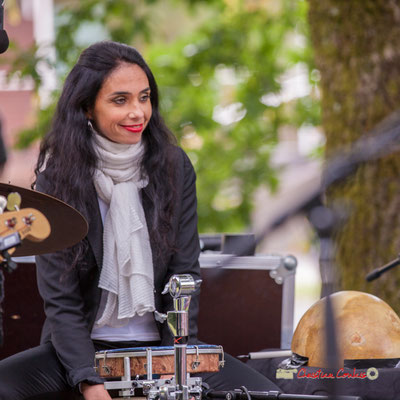 Sabrina Romero; Nicolas Saez Quartet. Festival JAZZ360, Château Duplessy, Cénac. 10/06/2019