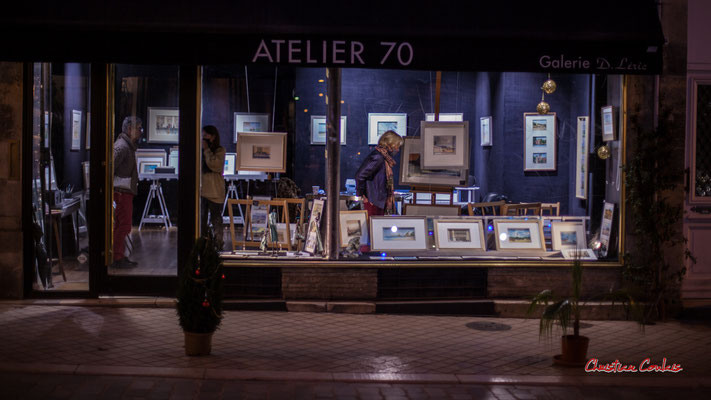 "Atelier 70" rue Bouffard, Bordeaux. Samedi 18 décembre 2021. Photographie © Christian Coulais