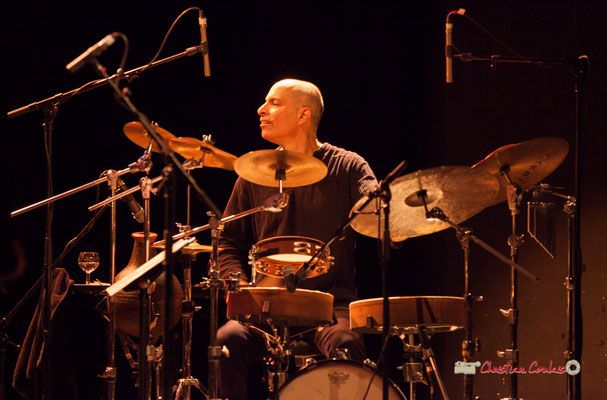 Asaf Sirkis; Céline Bonacina Crystal Quartet; Festival JAZZ360 2019. Cénac, 08/06/2019