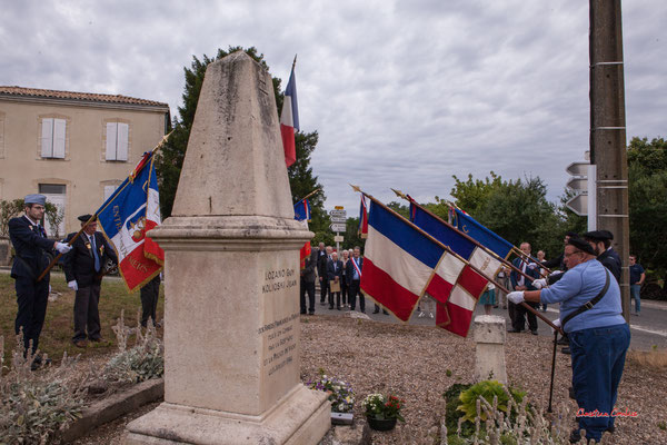 Quatre-vingtième anniversaire du Souvenir et de la Mémoire de la Résistance, stèle de Mauriac, en présence de Mathilde Feld, députée de Gironde. Dimanche 14 juillet 2024. Photographie © Christian Coulais