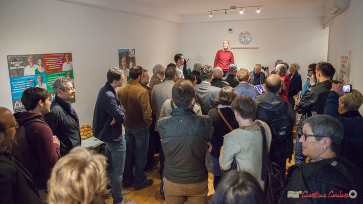 Inauguration de la Permanence parlementaire de Loïc Prud'Homme et Tiphaine Maurin, 281, route de Toulouse, Villenanve d'Ornon 16/09/2017