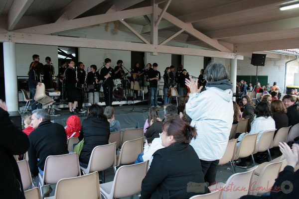 Big Band Jazz du Collège Eléonore de Provence, de Monségur (promotion 2010). Festival JAZZ360 2010, Cénac. 12/05/2010