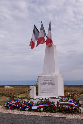 Quatre-vingtième anniversaire du Souvenir et de la Mémoire de la Résistance, stèle de Pénic, Saint-Léger-de-Vignague. Dimanche 14 juillet 2024. Photographie © Christian Coulais