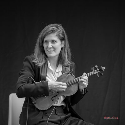 Caroline Bugala; Gaël Rouilhac trio "Waterworks" Festival JAZZ360, samedi 4 juin 2022, Cénac. Photographie © Christian Coulais