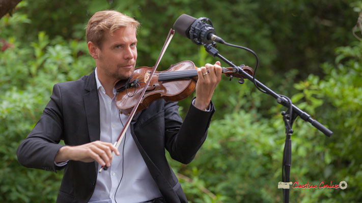 Nicolas Frossard; Nicolas Saez Quartet. Festival JAZZ360, Château Duplessy, Cénac. 10/06/2019