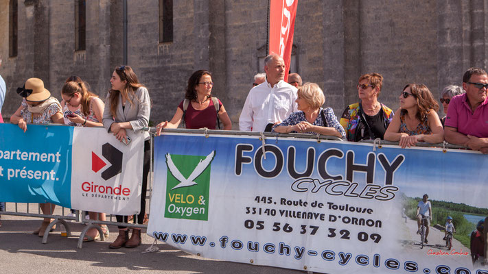 Mathilde Feld, Lionel Chollon. Cyclisme, 41ème prix Lucien Fouchy. Dimanche 8 mai 2022, Sainte-Croix-du-Mont. Photographie © Christian Coulais