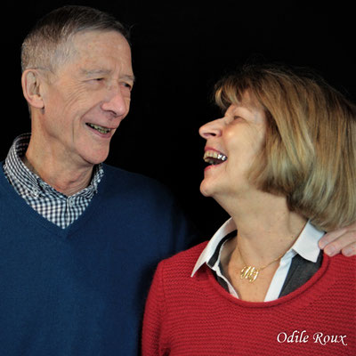 Michèle et Gérard Pointet photographiés par Odile Roux. Cénac, samedi 2 février 2019
