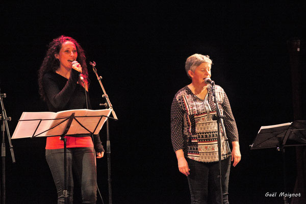 Les Filles Harmoniques photographiées par Gaël Moignot. Les Diapasons de l'AMAC, samedi 2 février 2019