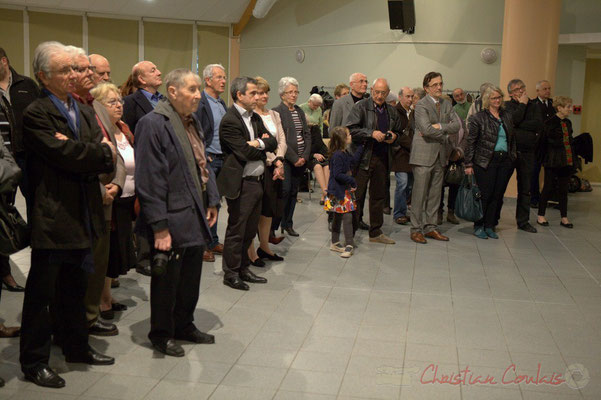 Honorariat de Simone Ferrer et Gérard Pointet, anciens Maires de Cénac, vendredi 3 avril 2015