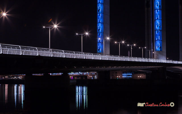 Le pont Jacques Chaban-Delmas photographié par Christian Coulais. Bordeaux, 27 février 2019