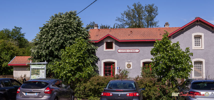 Gîte intercommunale de la gare de Citon-Cénac. 13/05/2018