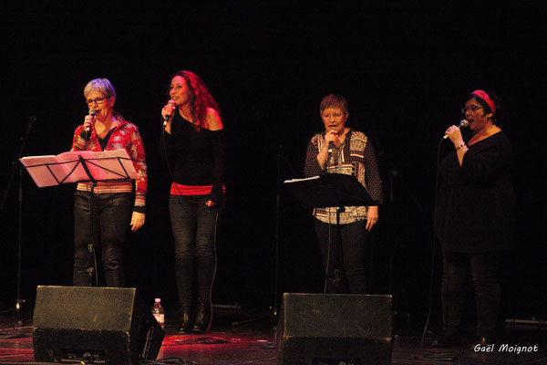 Les Filles Harmoniques photographiées par Gaël Moignot. Les Diapasons de l'AMAC, samedi 2 février 2019