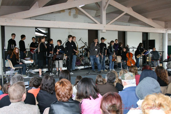 Big Band Jazz du Collège Eléonore de Provence, de Monségur (promotion 2010). Festival JAZZ360 2010, Cénac. 12/05/2010