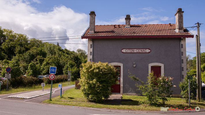 Gîte intercommunale de la gare de Citon-Cénac. 13/05/2018