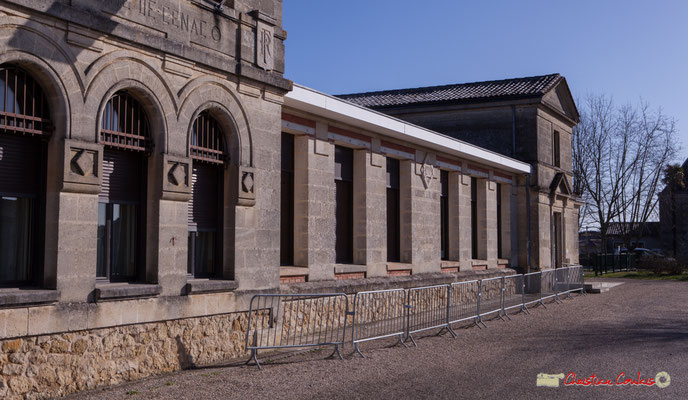 Mairie-Ecole par Christian Coulais. Cénac d'aujourd'hui. 10/02/2018