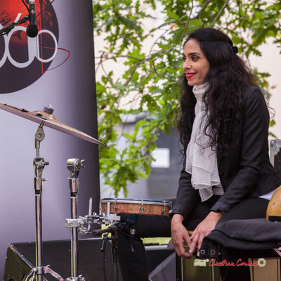 Sabrina Romero; Nicolas Saez Quartet. Festival JAZZ360, Château Duplessy, Cénac. 10/06/2019