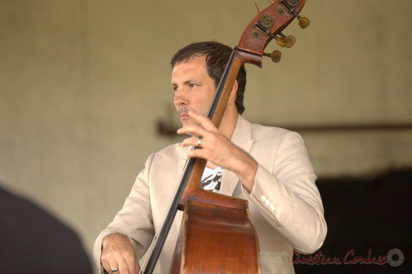 Olivier Gatto; Alex Golino & David Blenkhorn Quartet, Festival JAZZ360 2012, château Roquebrune, Cénac, samedi 9 juin 2012 