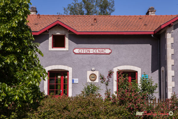 Gîte intercommunale de la gare de Citon-Cénac. 13/05/2018