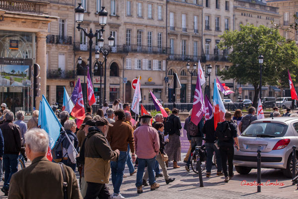 Défilé insoumis de l'Union populaire ce 1er mai 2022, Bordeaux