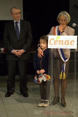Simone Ferrer, Maire honoraire de Cénac. Honorariat des anciens Maires de Cénac, vendredi 3 avril 2015