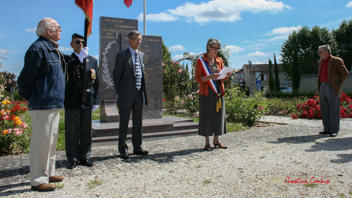 Commémoration de l'Appel du Général de Gaullle, mercredi 18 juin 2008 à Cénac (Gironde)