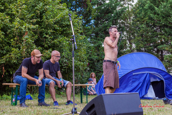 Concert Astaffort Mods. Festival Ouvre la voix, gare d'Espiet, samedi 4 septembre 2021. Photographie © Christian Coulais