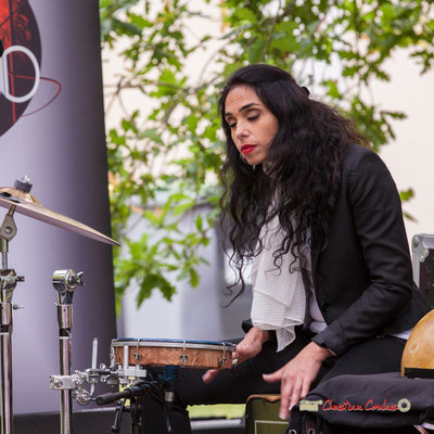 Sabrina Romero; Nicolas Saez Quartet. Festival JAZZ360, Château Duplessy, Cénac. 10/06/2019