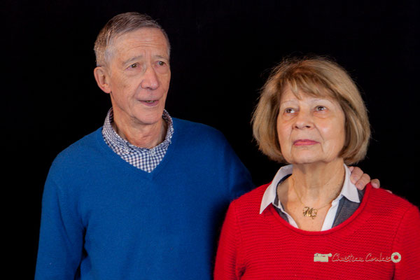 Michèle et Gérard Pointet photographiés par Christian Coulais. Cénac, samedi 2 février 2019