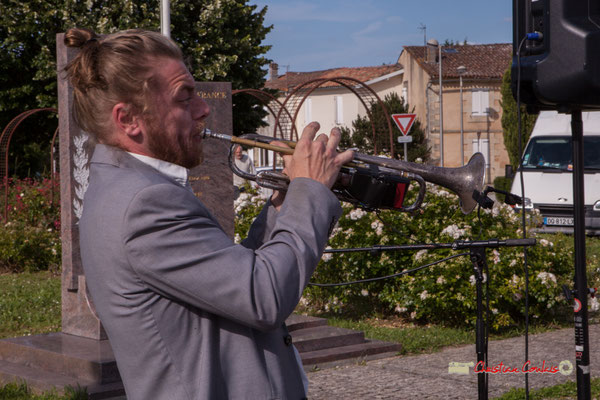 José Baloche; Jujubees Swing Combo. Festival JAZZ360, Cénac. 08/06/2019