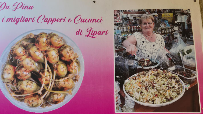 Werbung für Kapernäpfel