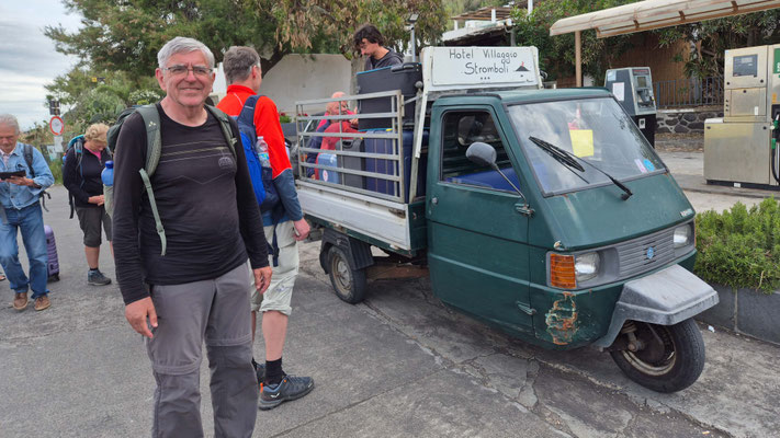 Ankunft auf Stromboli