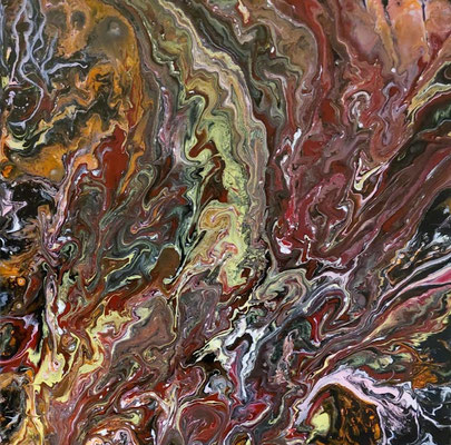 "Rio De Lima" - Acrilico - 50x50 cm.