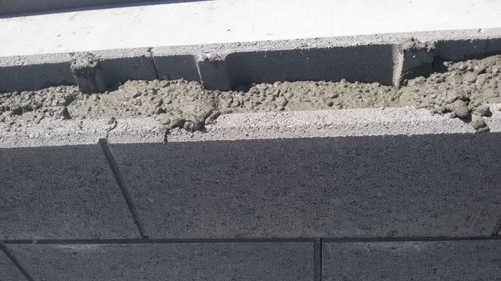 Schalungssteine für Garagenbau
