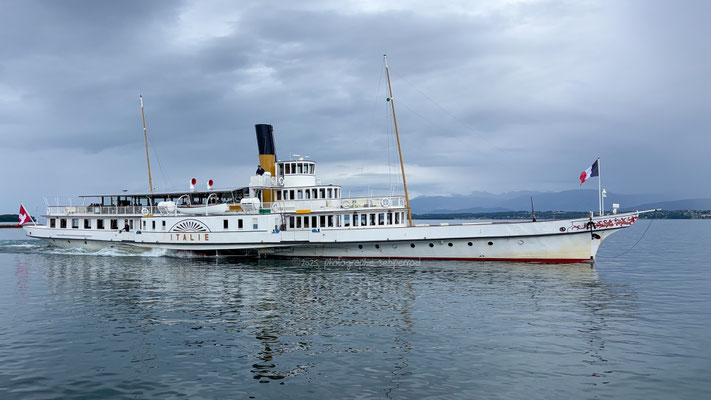 Bateau de la CGN, l'Italie 08.07.2025