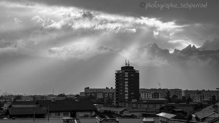 Un soir d'orage, Aigle VD