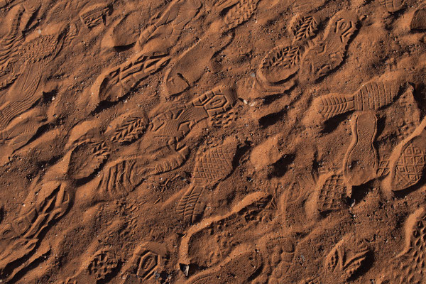 Wolfgang Diehl - Spuren im Sand, Nubische Wüste