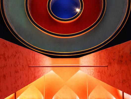Karin Steffens - Detail einer Kirchendecke in Frankfurt