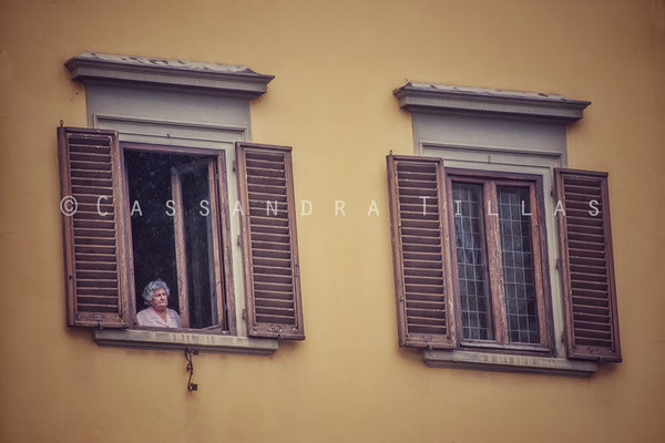 A Tuscan nonna (grandma). 