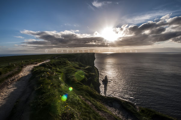 Have you ever taken a leisurely 2.5 hour walk during which time your stomach was in your throat the whole way? No? You should try it sometime. Cliffs of Moher, Ireland.