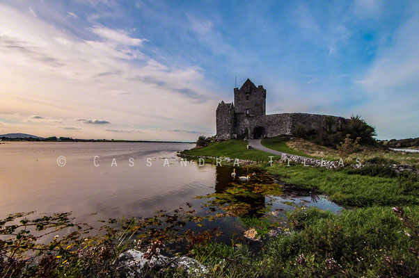 Dunguaire Castle in Co. Galway, Ireland.